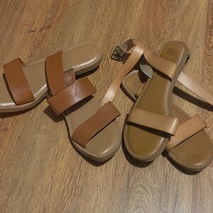 Brown Leather Sandals